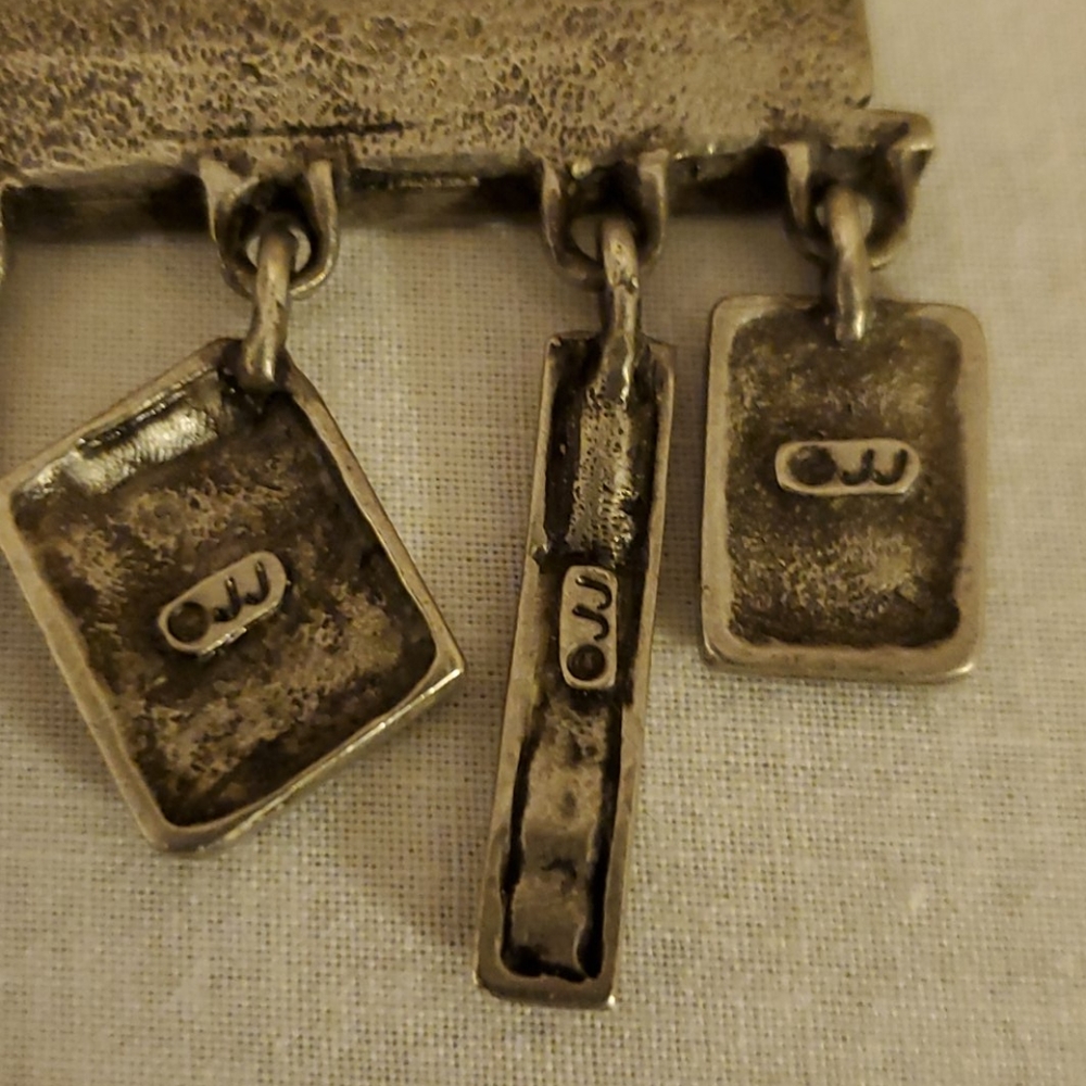 Teacher Themed Silver Toned Pin - Picture 7 of 8